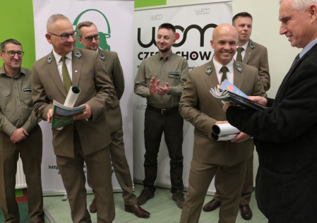 Podziękowania dla leśników – członków Sądu Konkursowego