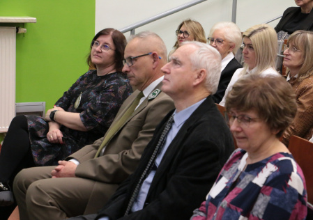 Przedstawiciele Zarządu Okręgu Ligi Ochrony Przyrody w Częstochowie i zaproszeni goście