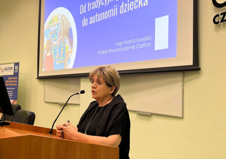 2- Anna Wróbel - wiceprezes Polskiego Stowarzyszenia Dalton