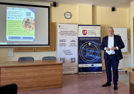 dr hab. Daniel Kukla, prof. UJD, Dziekan Wydziału Nauk Społecznych UJD – powitanie gości