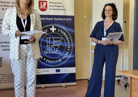 Powitanie uczestników konferencji przez organizatorki