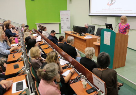 Pani Magdalena Wójcik, Główny specjalista w Departamencie Edukacji Urzędu Marszałkowskiego Województwa Śląskiego w Katowicach