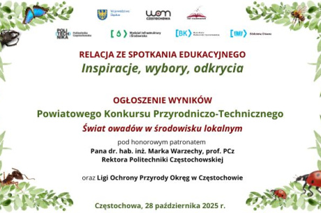 Spotkanie edukacyjne „Inspiracje, wybory, odkrycia”