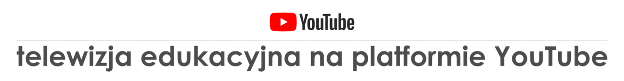 Baner reklamujący telewizję edukacyjną RODN WOM w Częstochowie na platformie YouTube