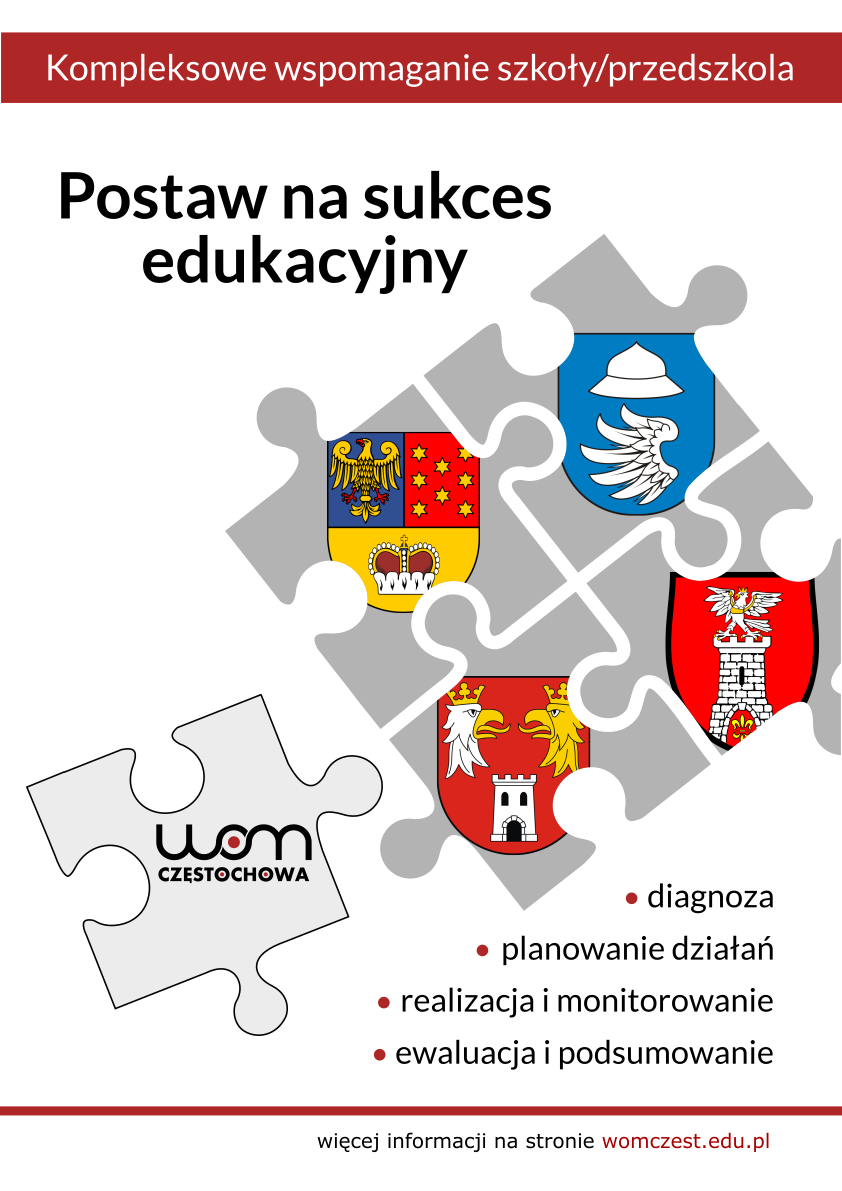 Wspomaganie szkoły/placówki - plakat