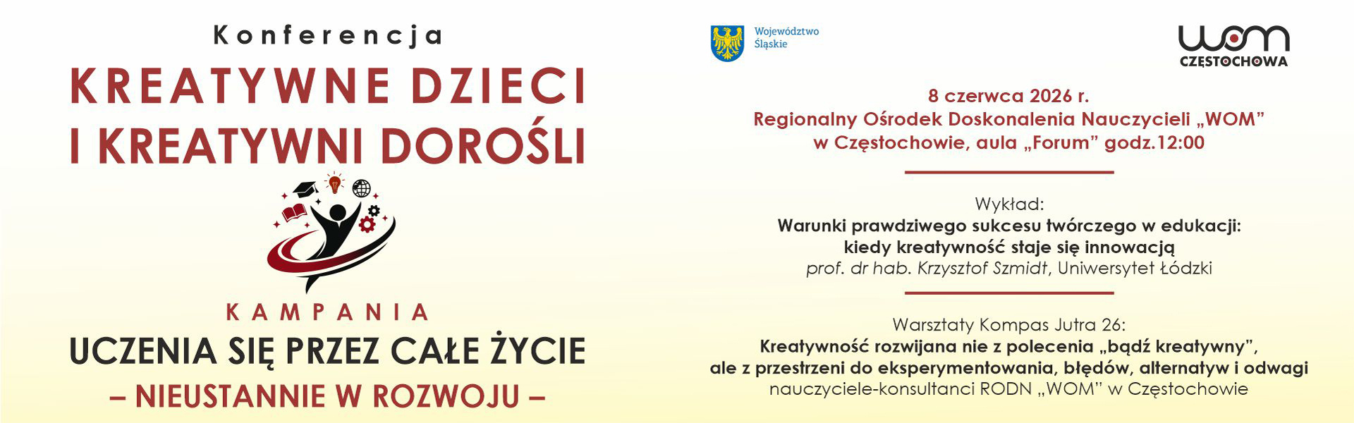 Konferencja - Kreatywne dzieci i kreatywni dorośli