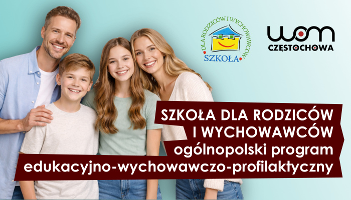 „SZKOŁA DLA RODZICÓW I WYCHOWAWCÓW” - Certyfikowane szkolenie