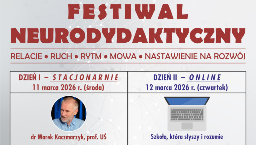 Zrozumieć mózg, by uczyć lepiej! Zapraszamy na Festiwal Neurodydaktyczny